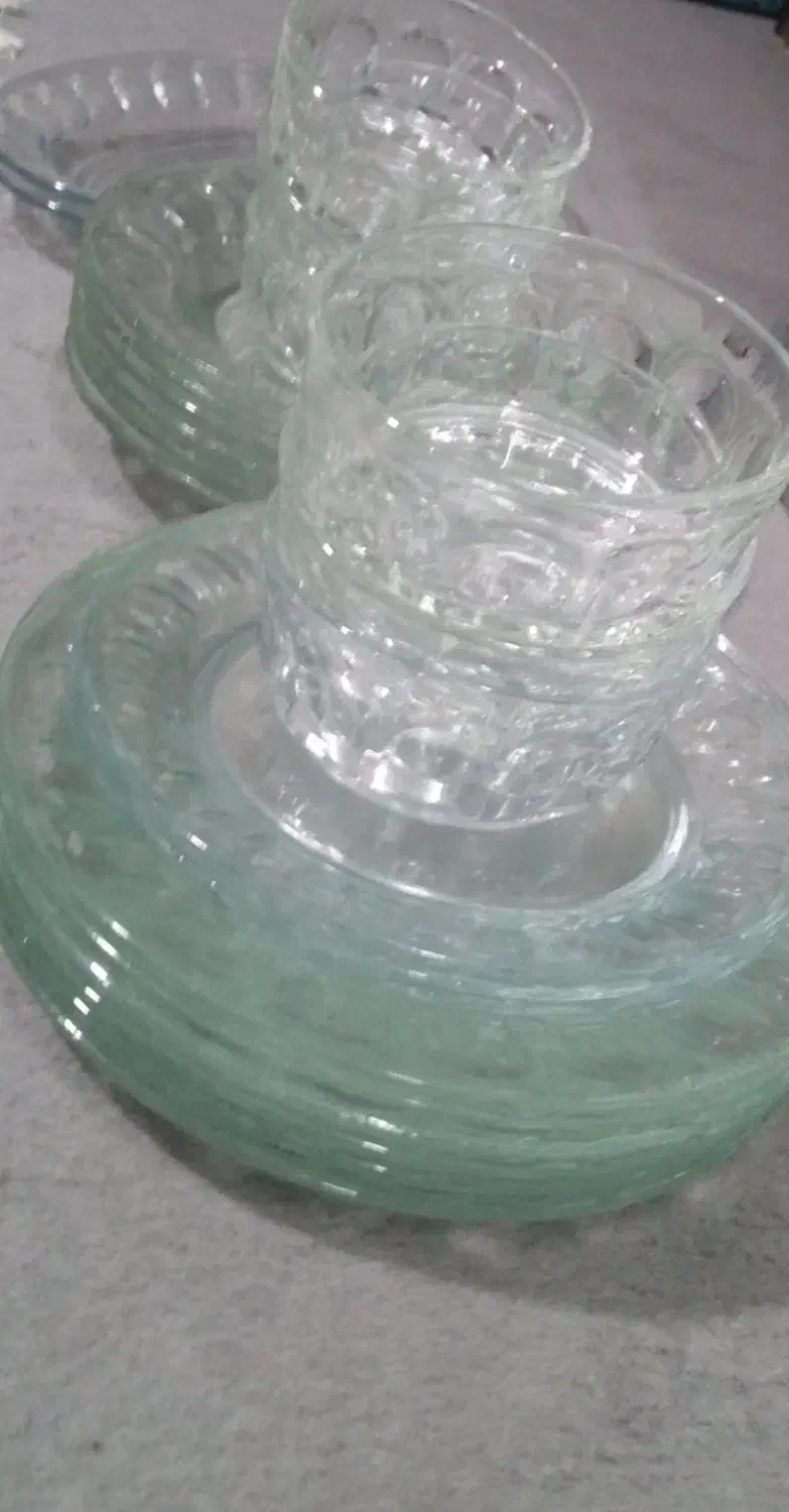 سری شیشه ای وسایل آشپزخانه|ظروف سرو و پذیرایی|کوهدشت, |دیوار