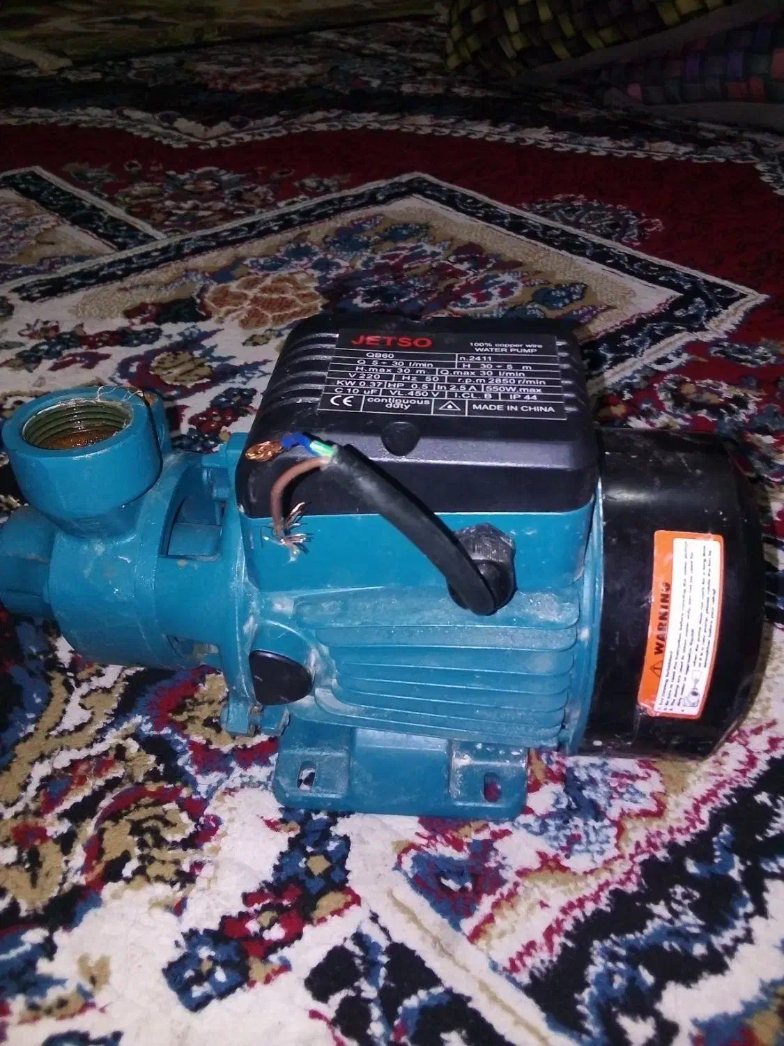 پمپ آب درحد نو و قدرتمند|سایر لوازم برقی|آبادان, |دیوار