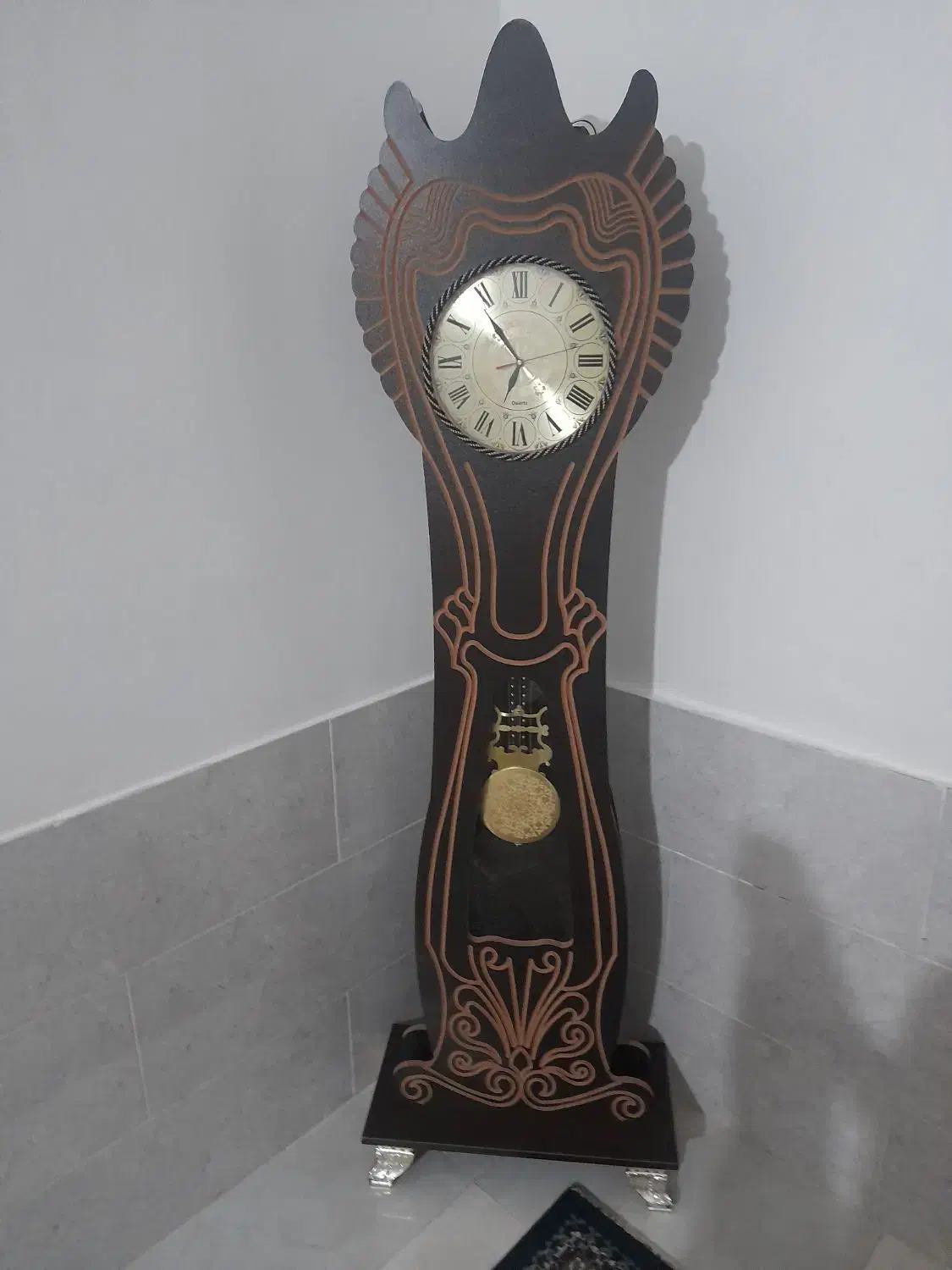 ساعت ایستاده چوبی|ساعت دیواری و تزئینی|باخزر, |دیوار