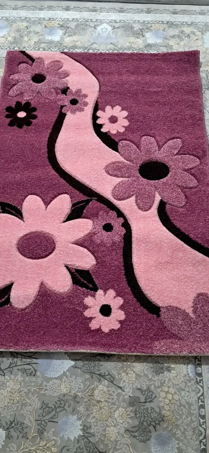 فرش فانتزی گل برجسته|فرش|قدس, شهرقدس|دیوار