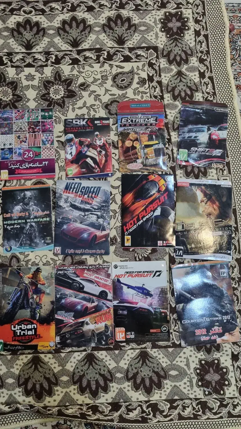 تعدادی بازی کامپیوتری|کنسول، بازی ویدئویی و آنلاین|شهرکرد, |دیوار