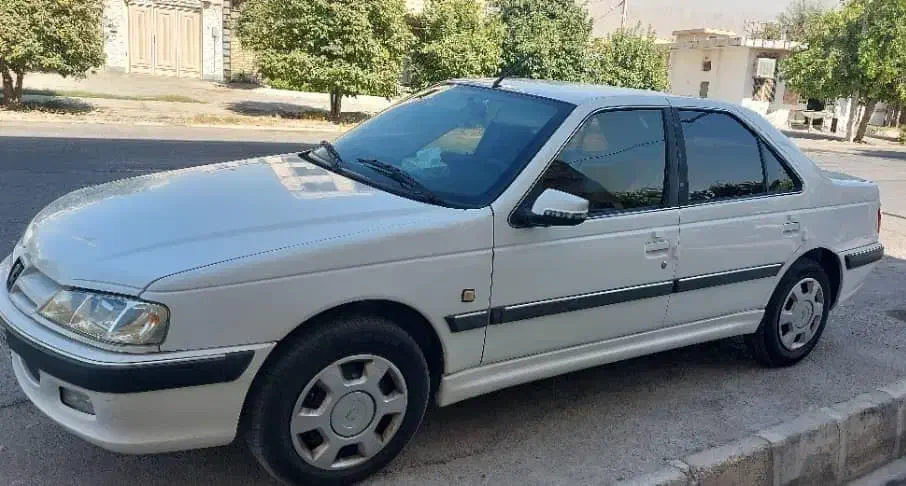 پژو پارس سال مدل ۹۹ سفید|خودرو سواری و وانت|کازرون, |دیوار