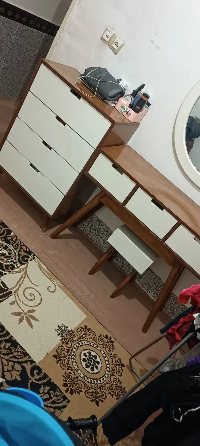 کمد لباس.دراور اینه .کولر میز تلوزیون|جاکفشی، کمد، دراور|مشهد, امیر المومنین|دیوار