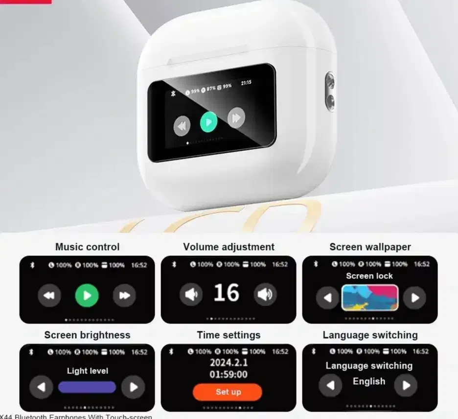 هندزفری بلوتوثی صفحه لمسی|لوازم جانبی موبایل و تبلت|قزوین, |دیوار