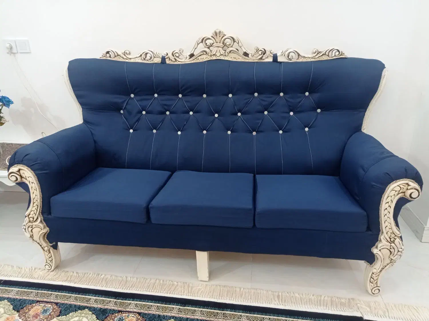 مبل راحتی هفت نفره در حدنونو|مبلمان خانگی و میز عسلی|اقبالیه, |دیوار