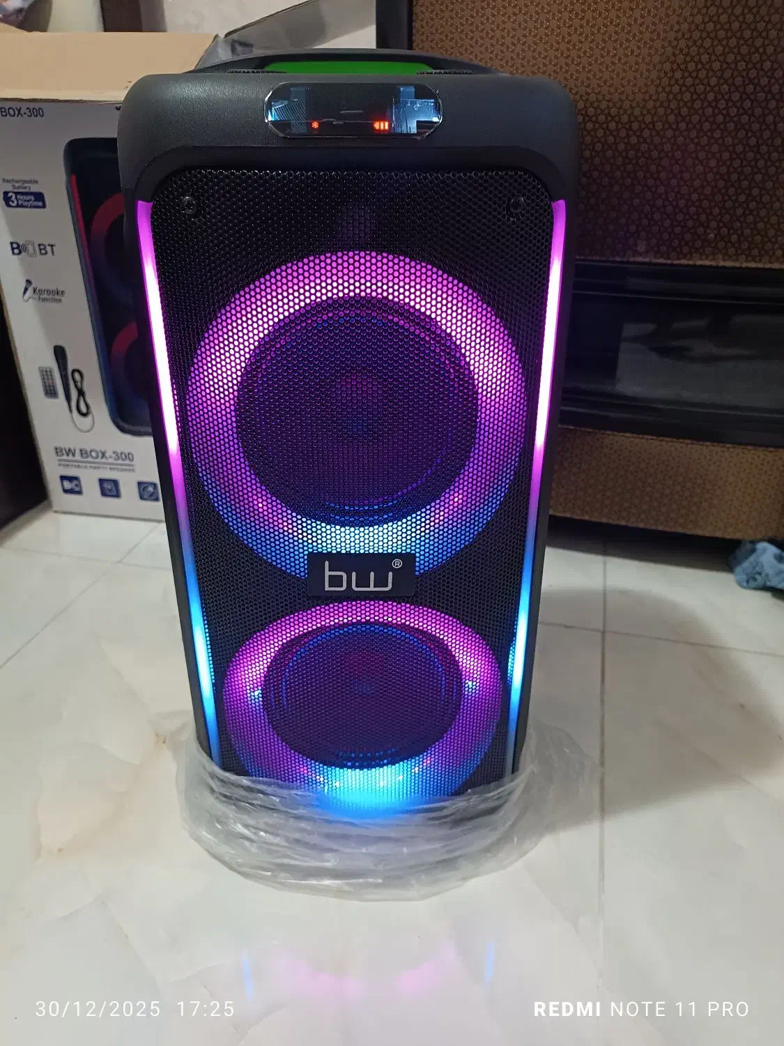 اسپیکر BW box300 نو نو|سیستم صوتی خانگی|سنقر, |دیوار