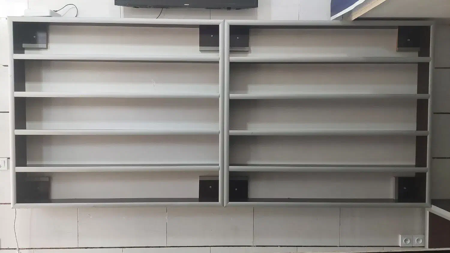 قفسه MDF|کتابخانه، شلف، قفسه‌های دیواری|نظرآباد, نظرآباد|دیوار