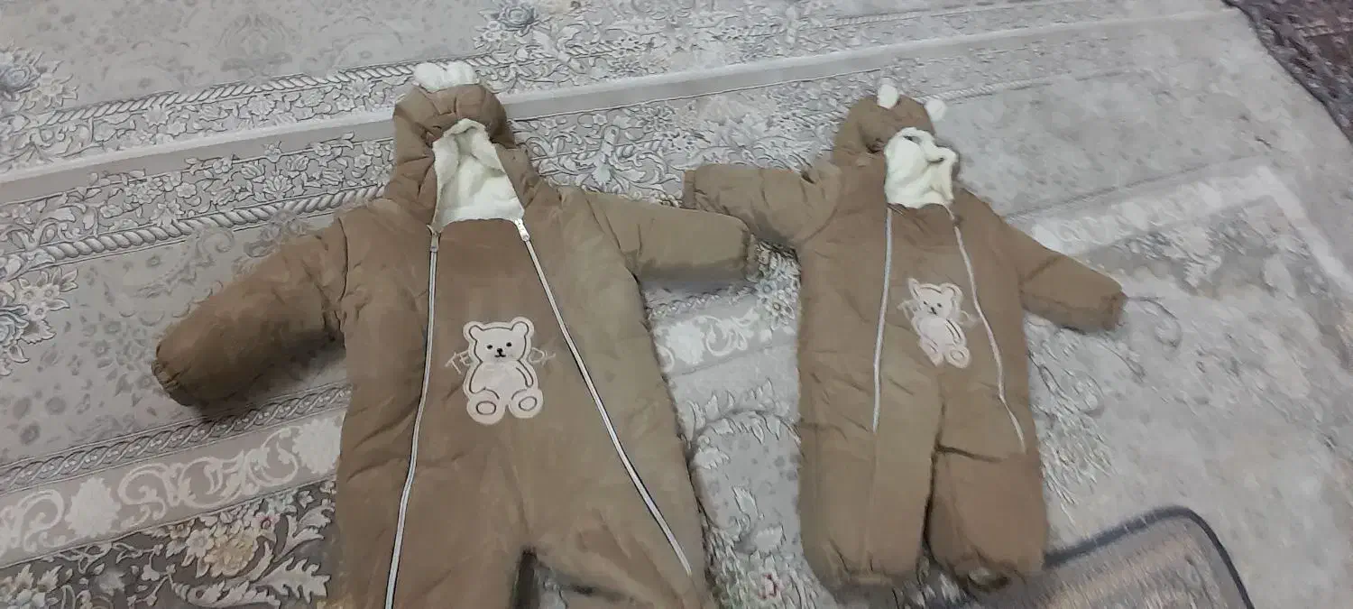 کاپشن سرهمی پسرانه برای دو قلوها|کفش و لباس بچه|سبزوار, غرب نیروگاه|دیوار