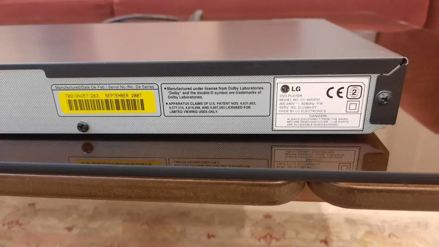 D.V.D اصل ال جی کم کارکرد|پخش‌کننده DVD و ویدیو|تهران, جنت‌آباد جنوبی|دیوار