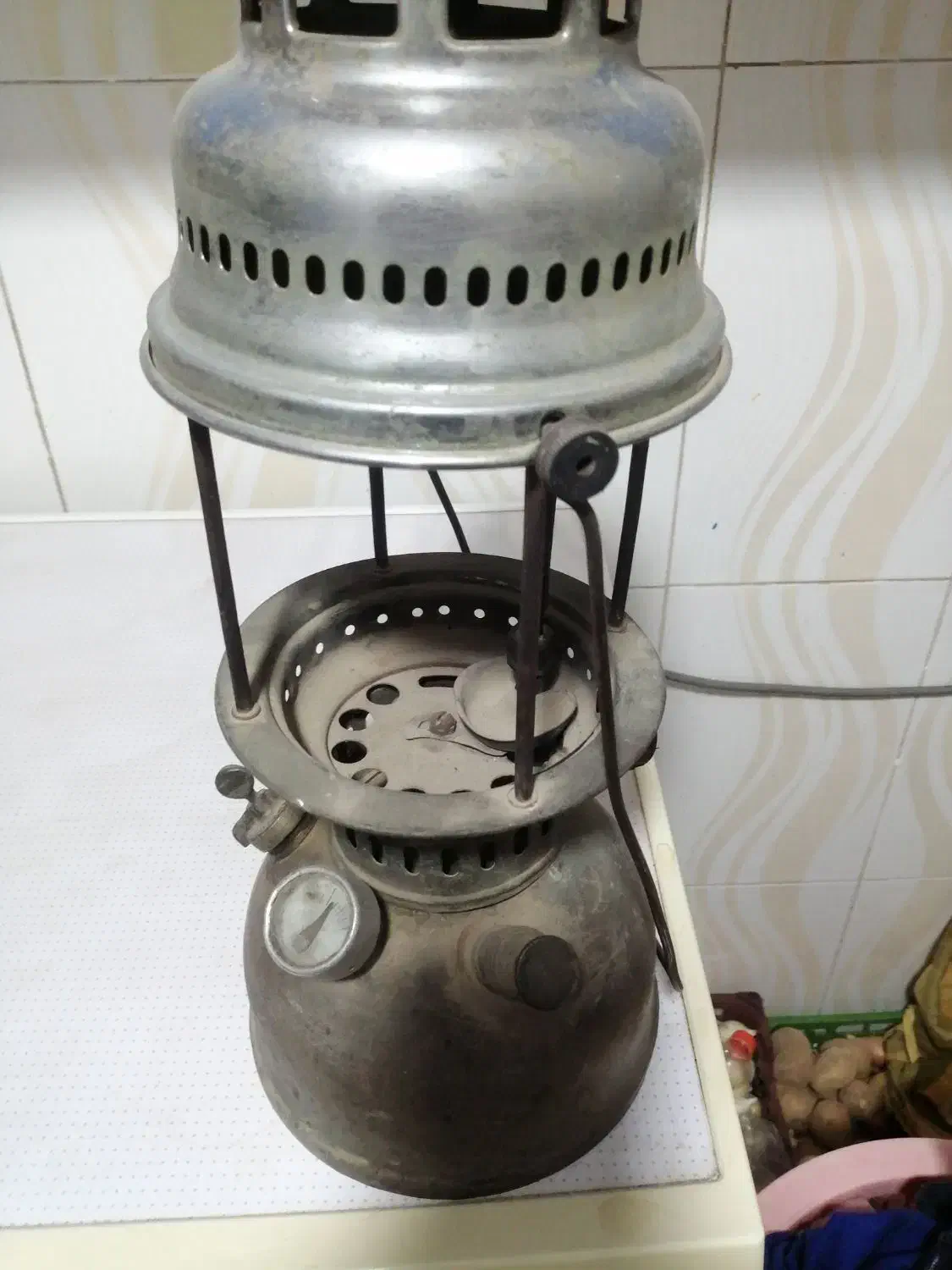 چراغ زنبوری ابتیموس سوئد|کلکسیون اشیاء عتیقه|قم, شهرک مهدیه|دیوار