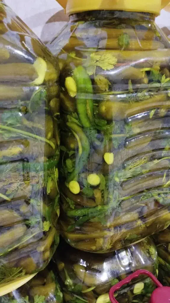 خیارشور ۱۰۰ درصد خونگی|خوردنی و آشامیدنی|اسلام‌شهر, شهرک مهدیه|دیوار