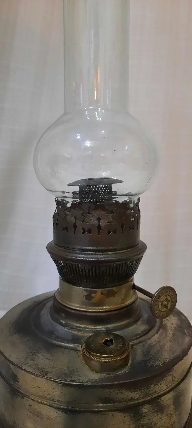 چراغ گردسوز نفتی روسی|کلکسیون اشیاء عتیقه|کرج, کوی امامیه|دیوار