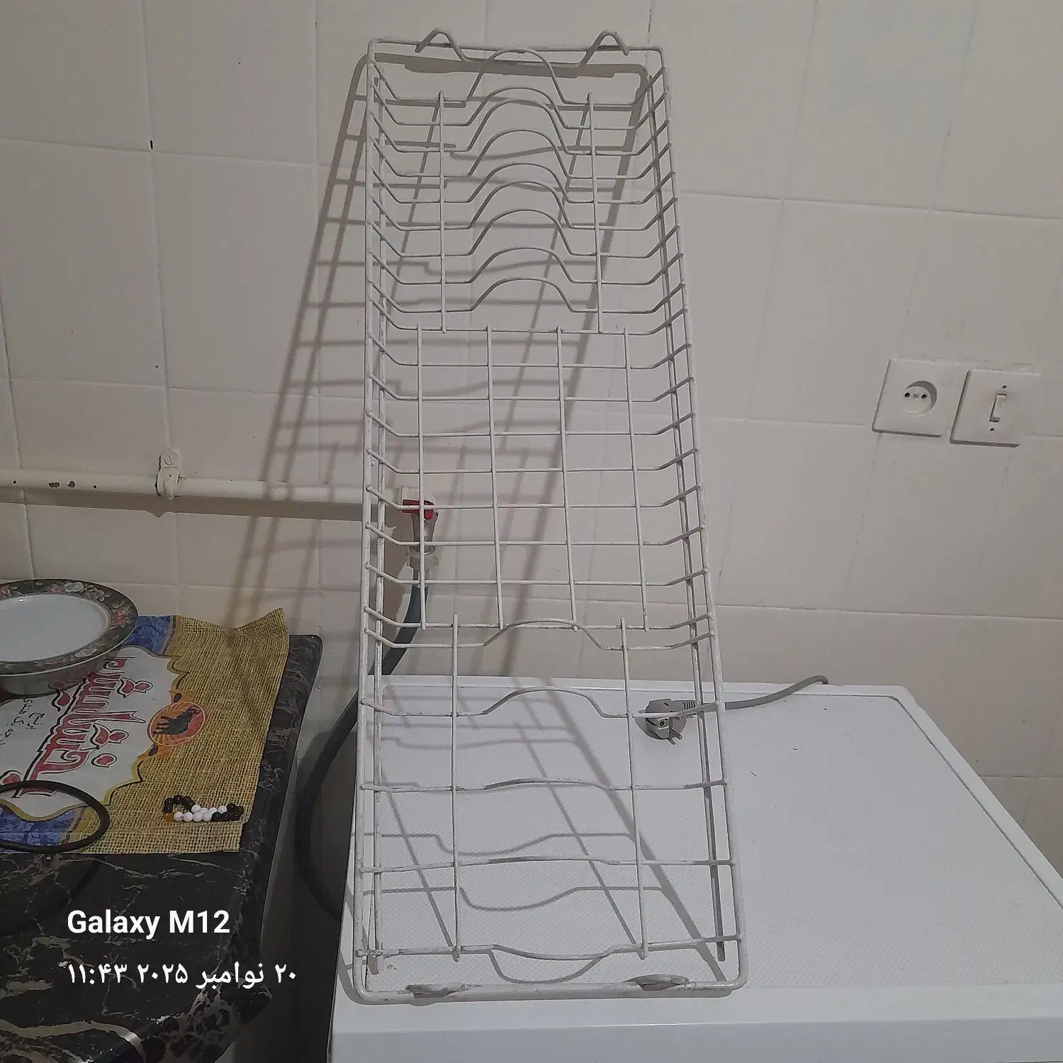 آب چکان ۸۰ سانتی|آب‌چکان و نظم‌دهنده ظروف|اصفهان, قائمیه|دیوار