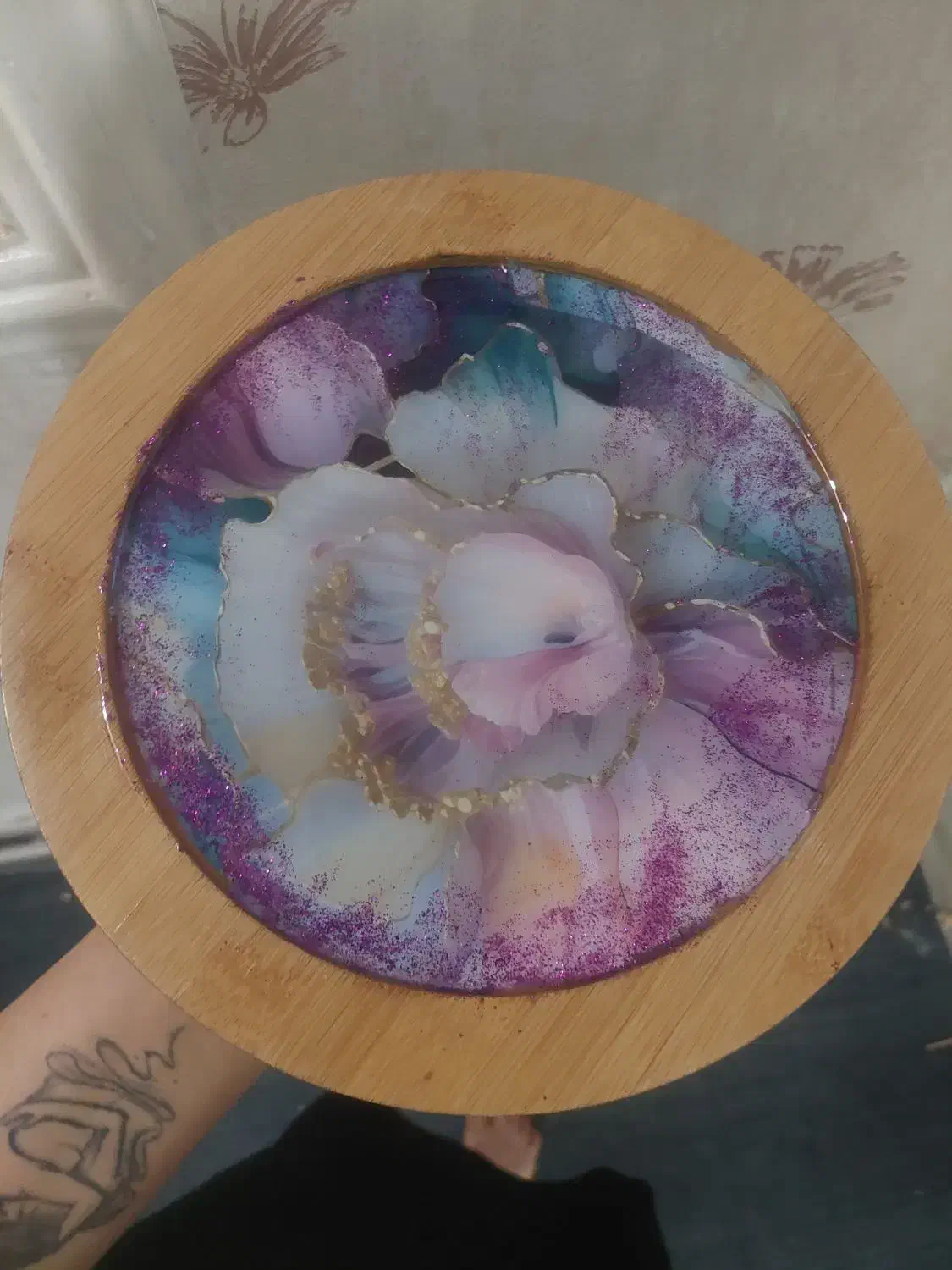 سینی رزینی|ظروف سرو و پذیرایی|باقرشهر, |دیوار