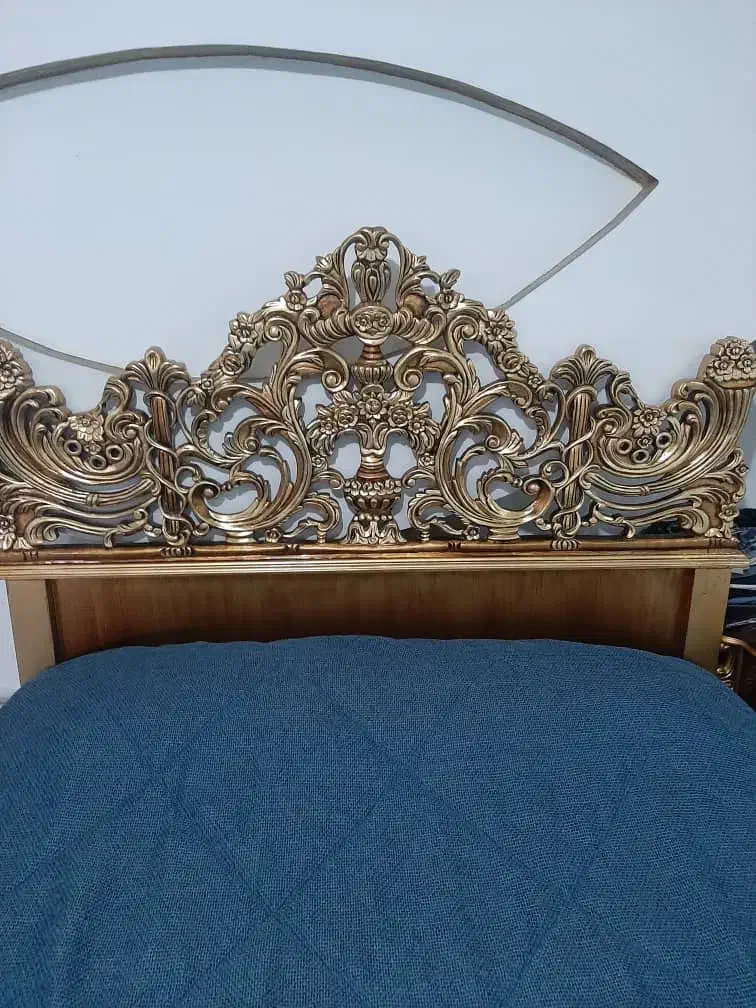 سرویس خواب بوفه آینه کنسول به فروش میرسد تمیز تمیز|تخت و سرویس خواب|خرمشهر, |دیوار