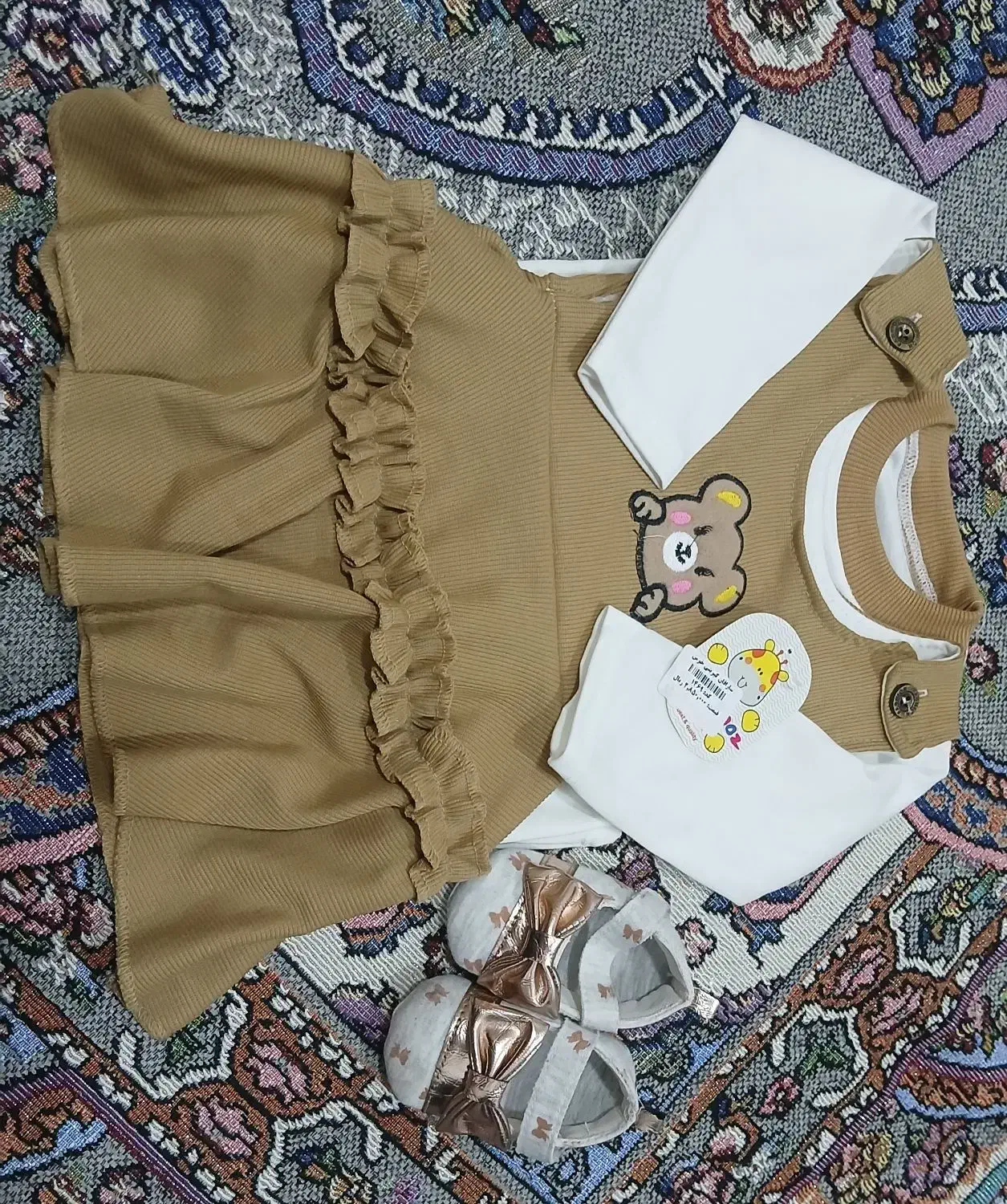 سارافون کبریتی و پاپوش|کفش و لباس بچه|شوشتر, |دیوار