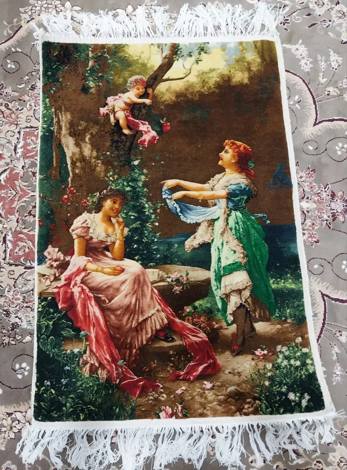 تابلو فرش دستبافت درجه یک|تابلو فرش|طبس, |دیوار