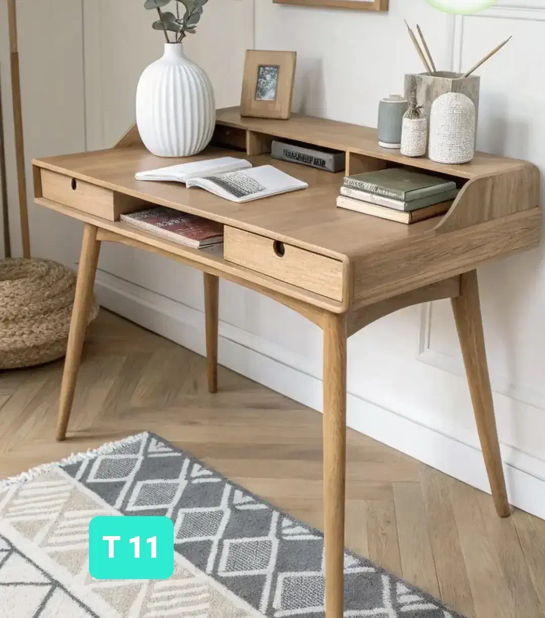 میز تحریر میز مطالعه چوبی .نقد و چک و اقساط|میز تحریر و کامپیوتر|قم, کاسه گران|دیوار