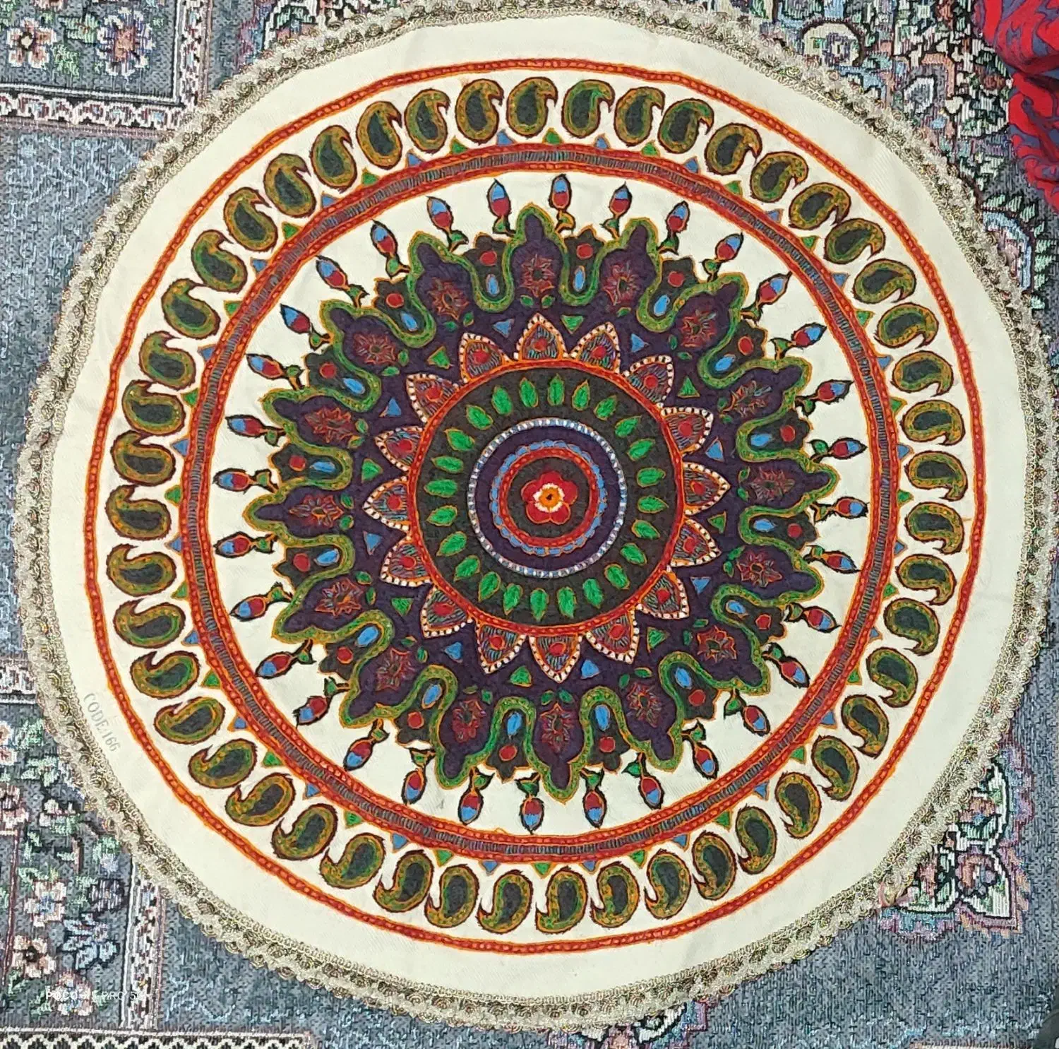 پته|پرده، رانر، رومیزی|زرند, |دیوار