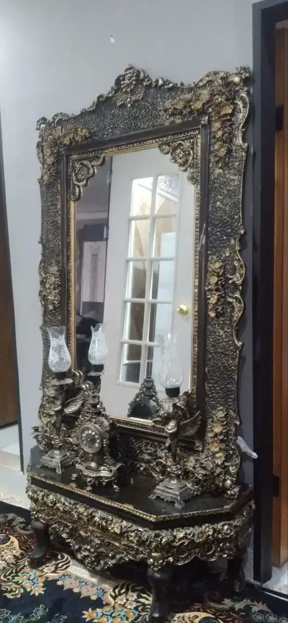 آینه وکنسول|مبلمان خانگی و میز عسلی|خرم‌آباد, |دیوار