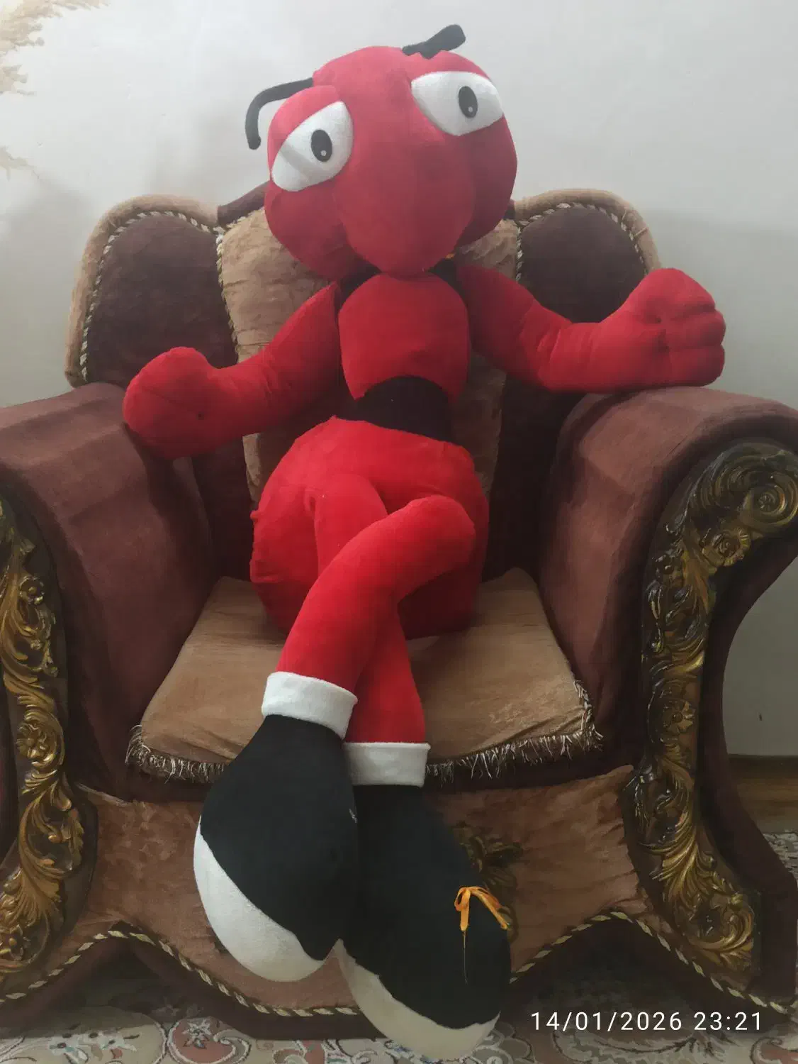 عروسک مورچه بزرگ|اسباب‌بازی بچه|گنبد کاووس, |دیوار