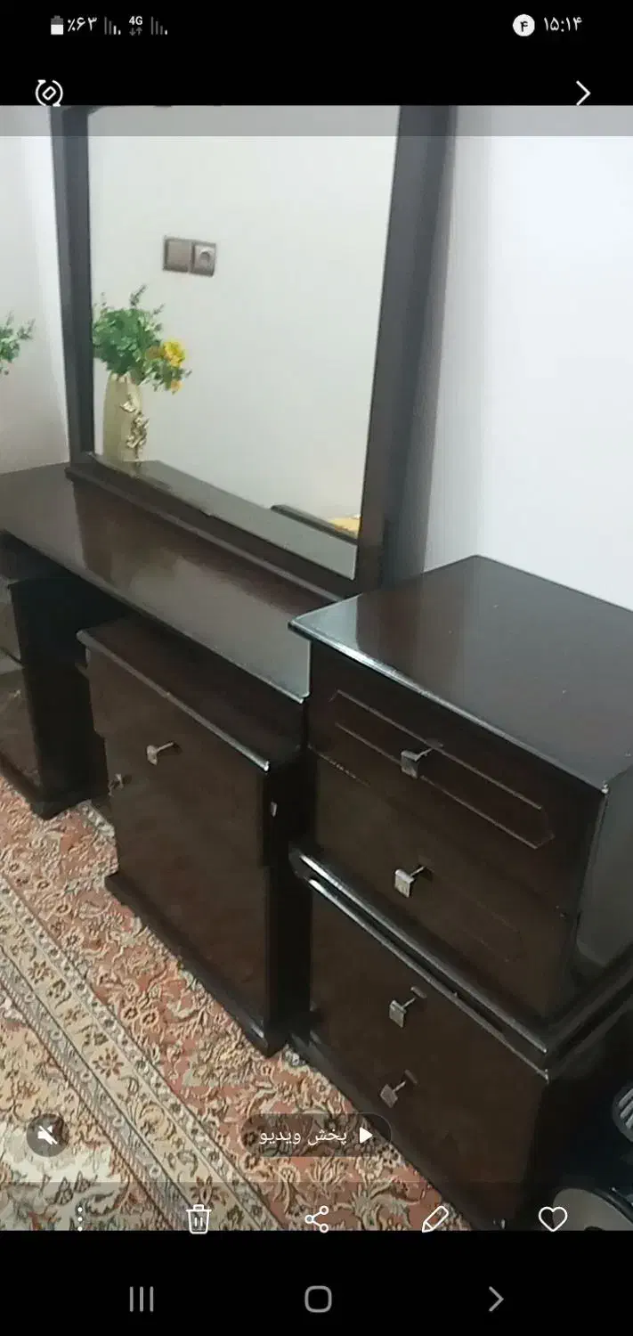 سرویس خواب|تخت و سرویس خواب|قم, پردیسان|دیوار