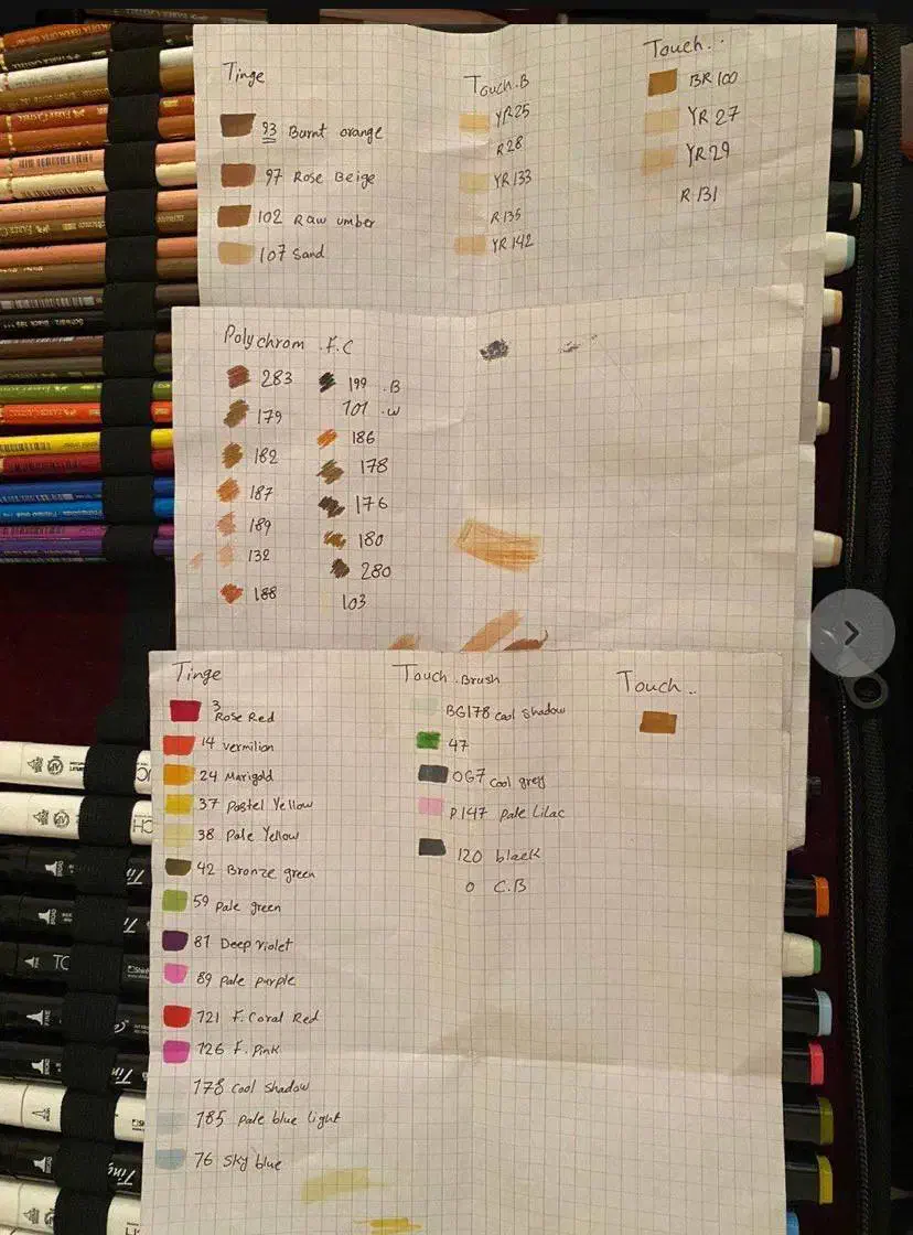 ست کمیاب طراحی حرفه ای (Polychromes + Touch) اصل|لوازم التحریر|تهران, امانیه|دیوار