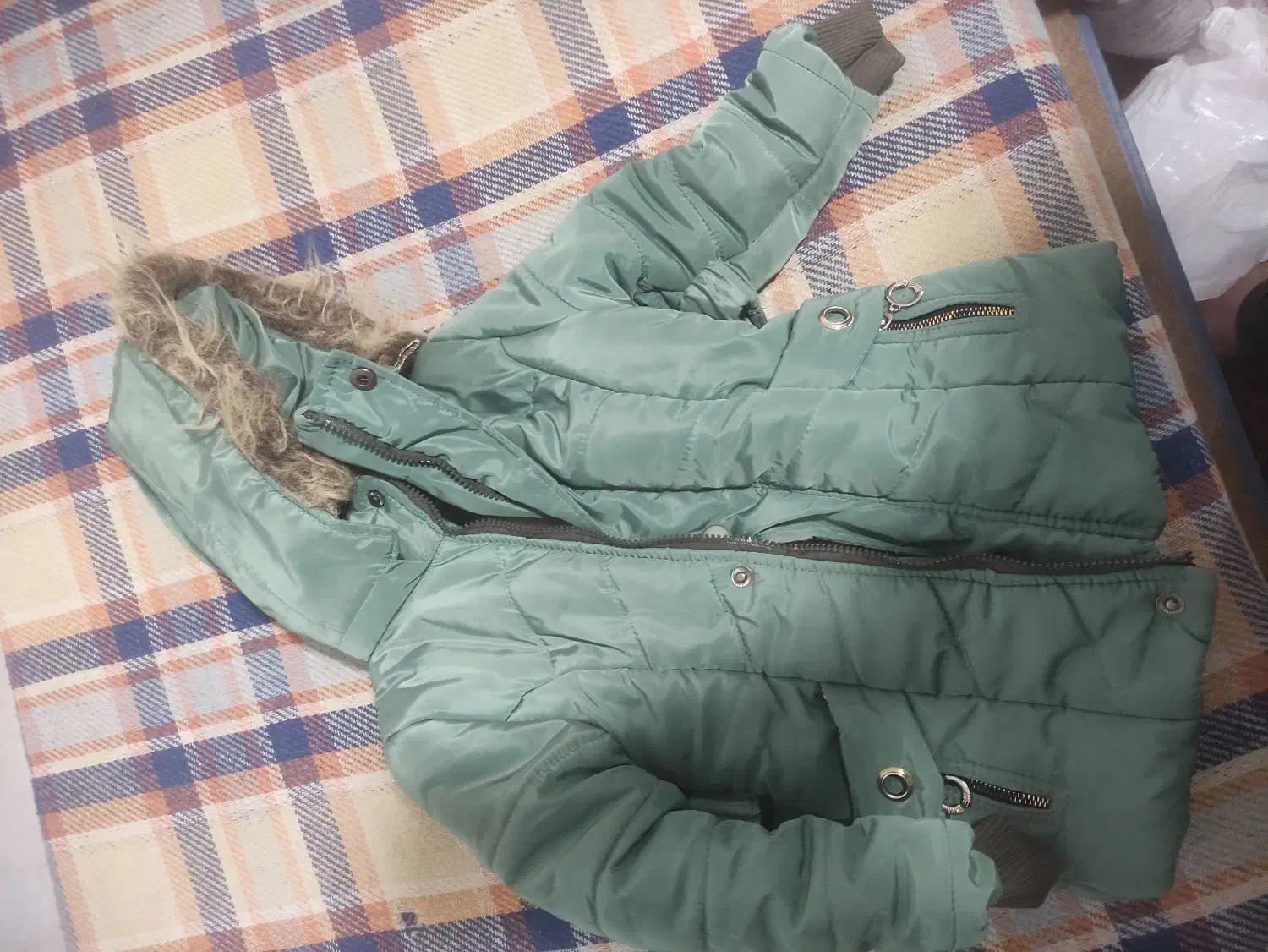 کاپشن دخترانه|کفش و لباس بچه|بروجرد, |دیوار