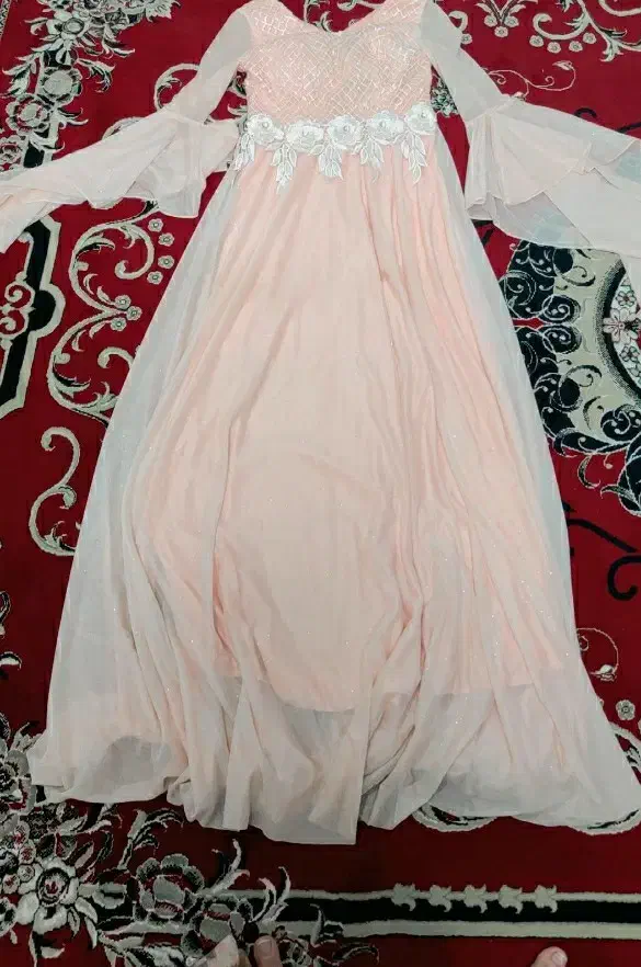 لباس مجلسی صورتی شاین دار|لباس|اهواز, اهواز|دیوار