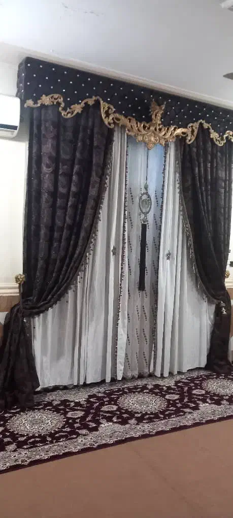 پرده پذیرایی|پرده، رانر، رومیزی|اهواز, منبع اب|دیوار