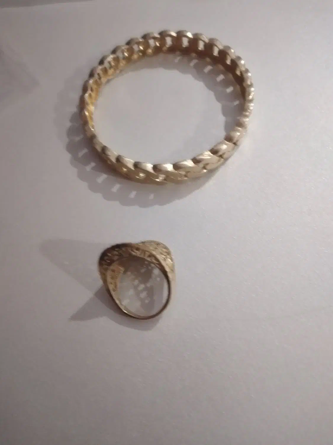 النگو و انگشتر طلا روس|جواهرات|دره شهر, |دیوار