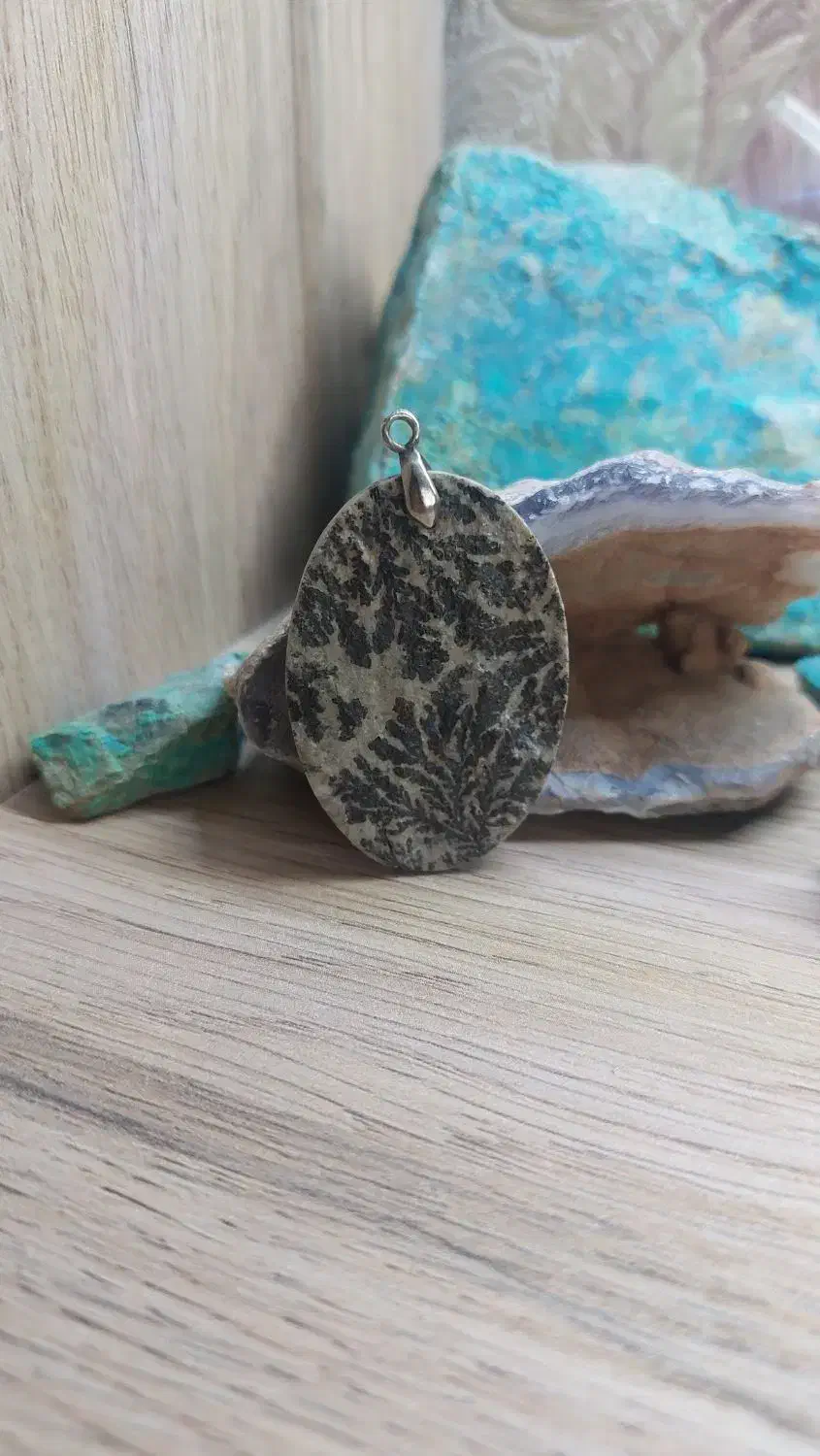 دو نمونه از شجر خاکی و شجر بهاره فو قلاده زیبا|جواهرات|میبد, |دیوار