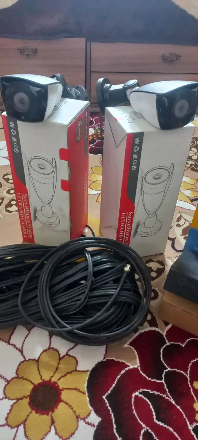 دوربین مداربسته (فراگستر) باتمام لوازم اماده نصب|دوربین مداربسته|شهرکرد, |دیوار