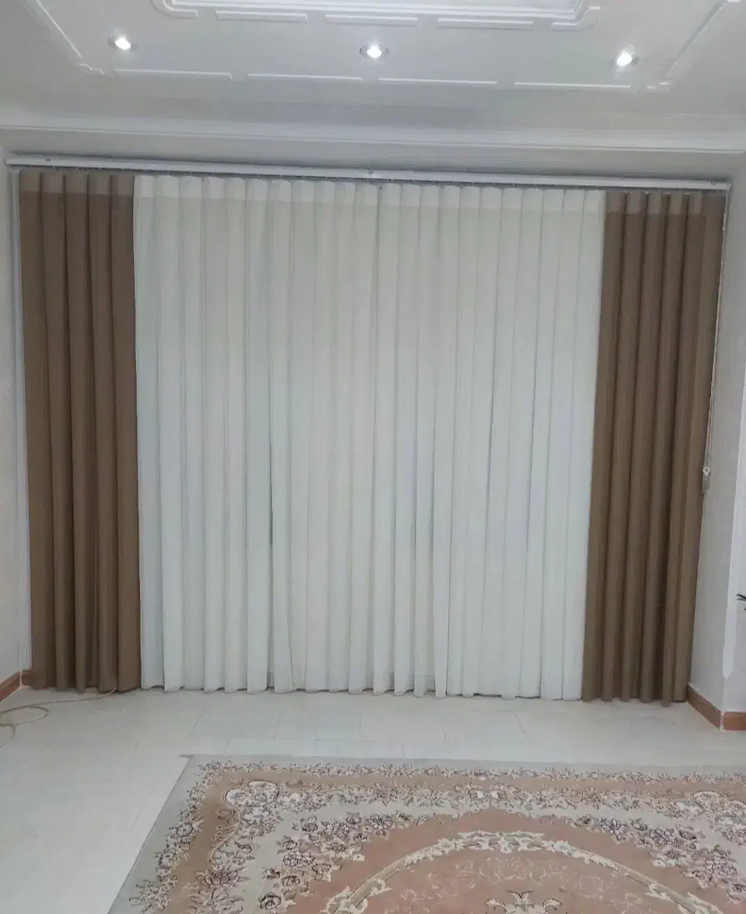 پرده مینیمال الهیه خیابان بهداری(*پرده مجلل)|پرده، رانر، رومیزی|کرمانشاه, |دیوار