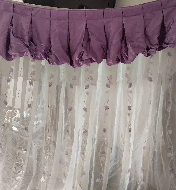 پرده حریر به همراه والان|پرده، رانر، رومیزی|تهران, قیطریه|دیوار