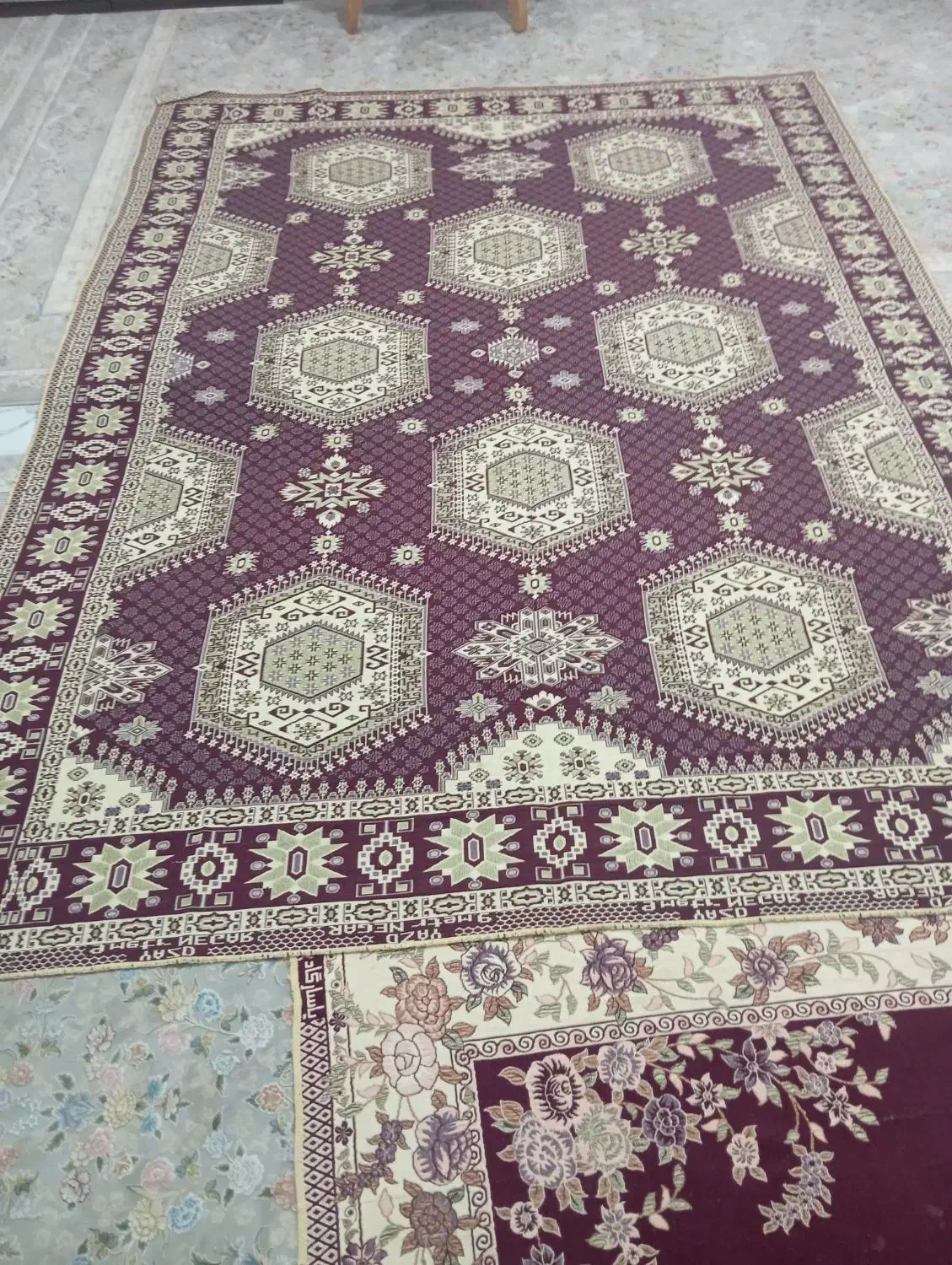 فرش|روفرشی|کنگاور, |دیوار