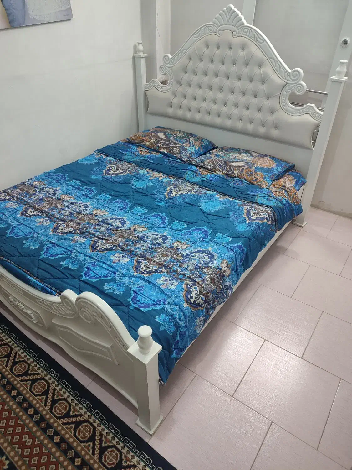 تخت و کمد و میز آرایش|تخت و سرویس خواب|مشهد, کارمندان دوم|دیوار