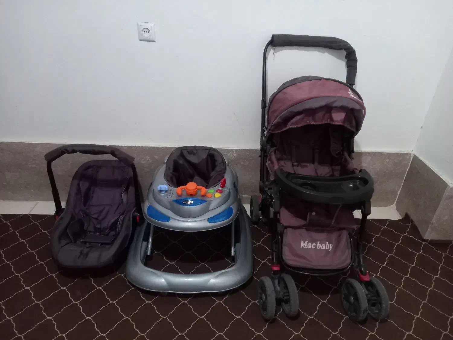 کالسکه و روروئک وکریر|کالسکه و لوازم جانبی|ماهدشت, |دیوار