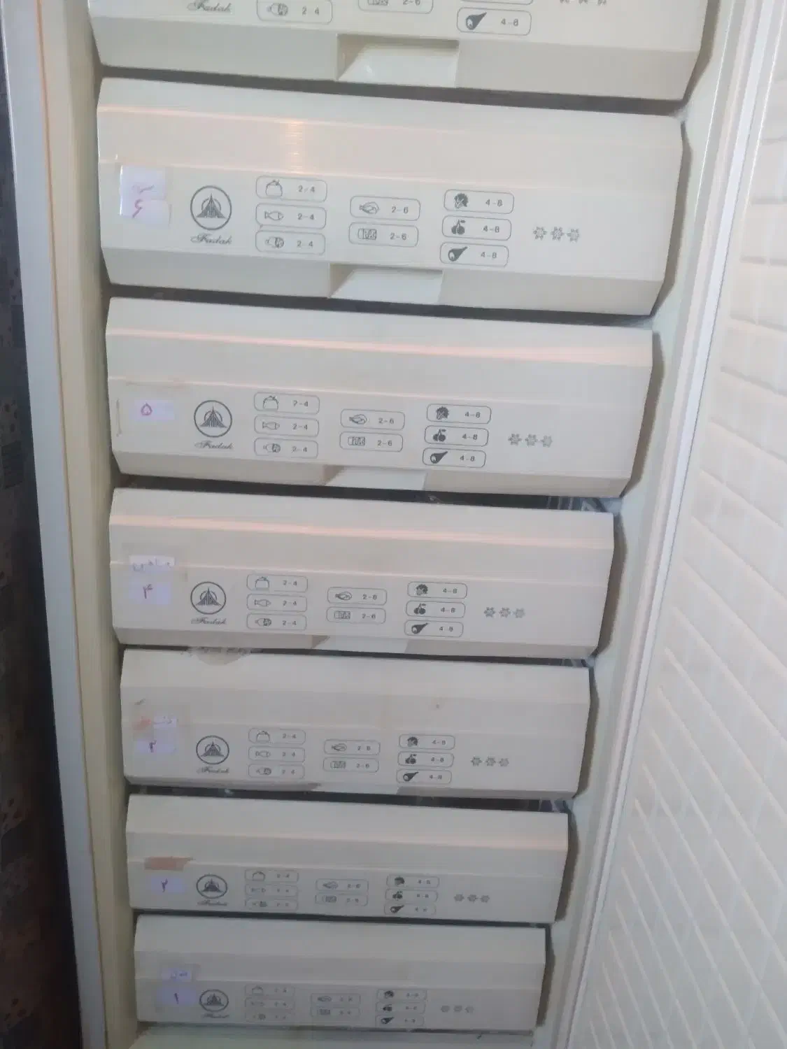 فریزر ۷ کشو|یخچال و فریزر|شال, |دیوار