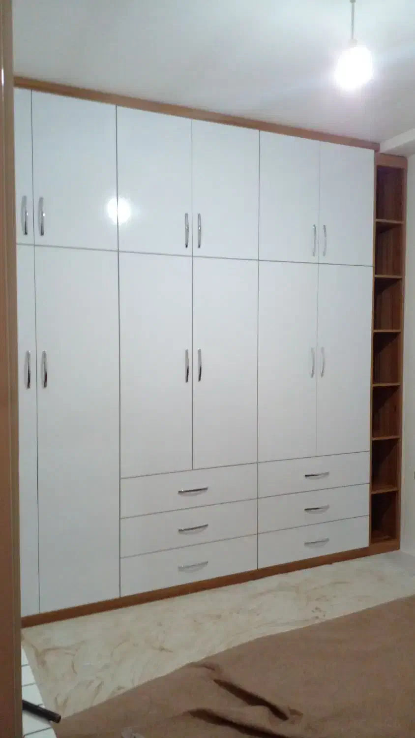 ساخت کابینت و کمد دیواری با قیمت مناسب|جاکفشی، کمد، دراور|خرمدره, |دیوار