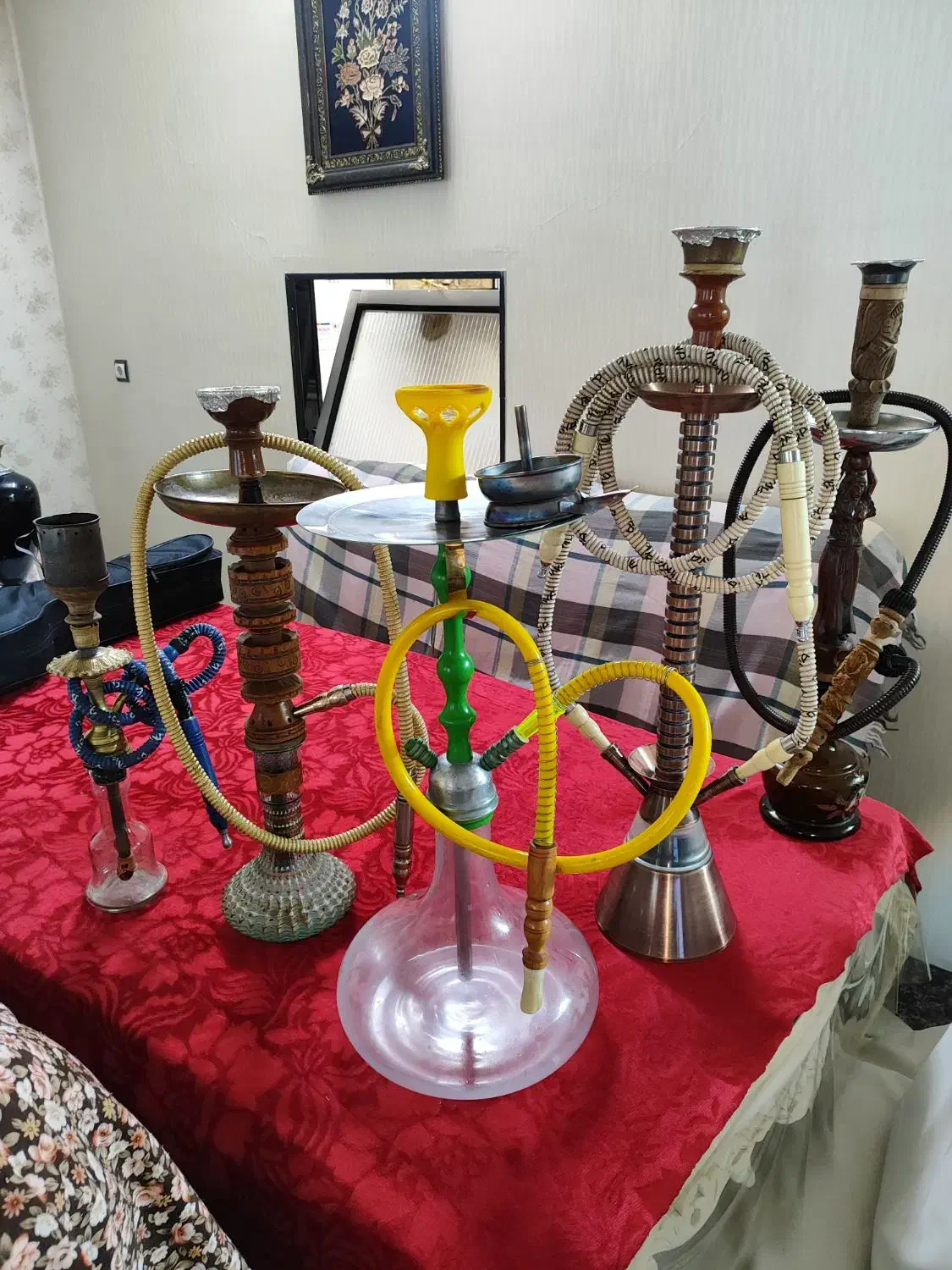 قلیون|صنایع دستی و سایر لوازم تزئینی|خوی, |دیوار