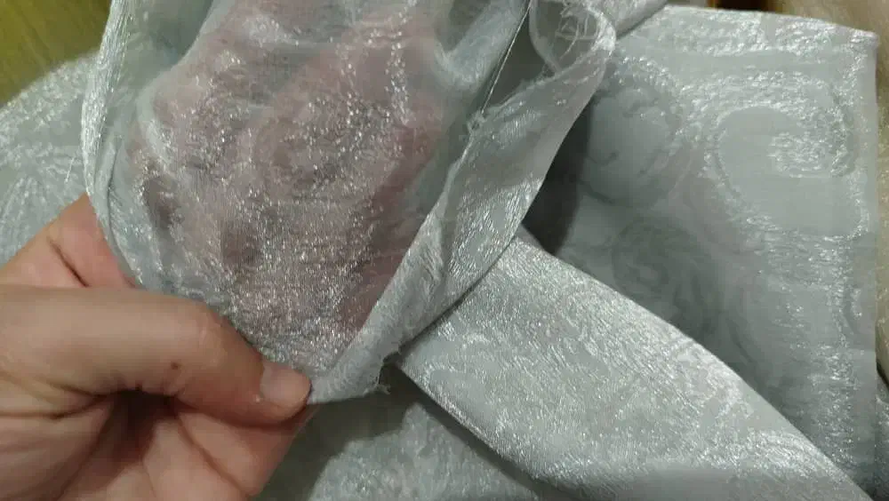 دو عدد پرده ندوخته|پرده، رانر، رومیزی|خرمآباد, |دیوار