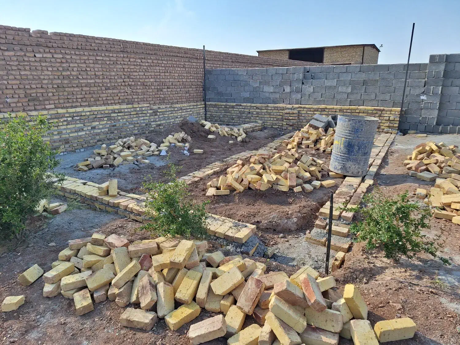 زمین ۵۰۷متری چهاردیواری درروستای دنج وبکرگمرگان|فروش زمین و ملک کلنگی|صفادشت, |دیوار