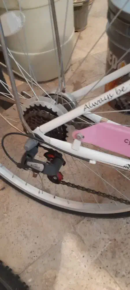 دوچرخه دخترانه طرح ایفل|دوچرخه، اسکیت، اسکوتر|قزوین, |دیوار