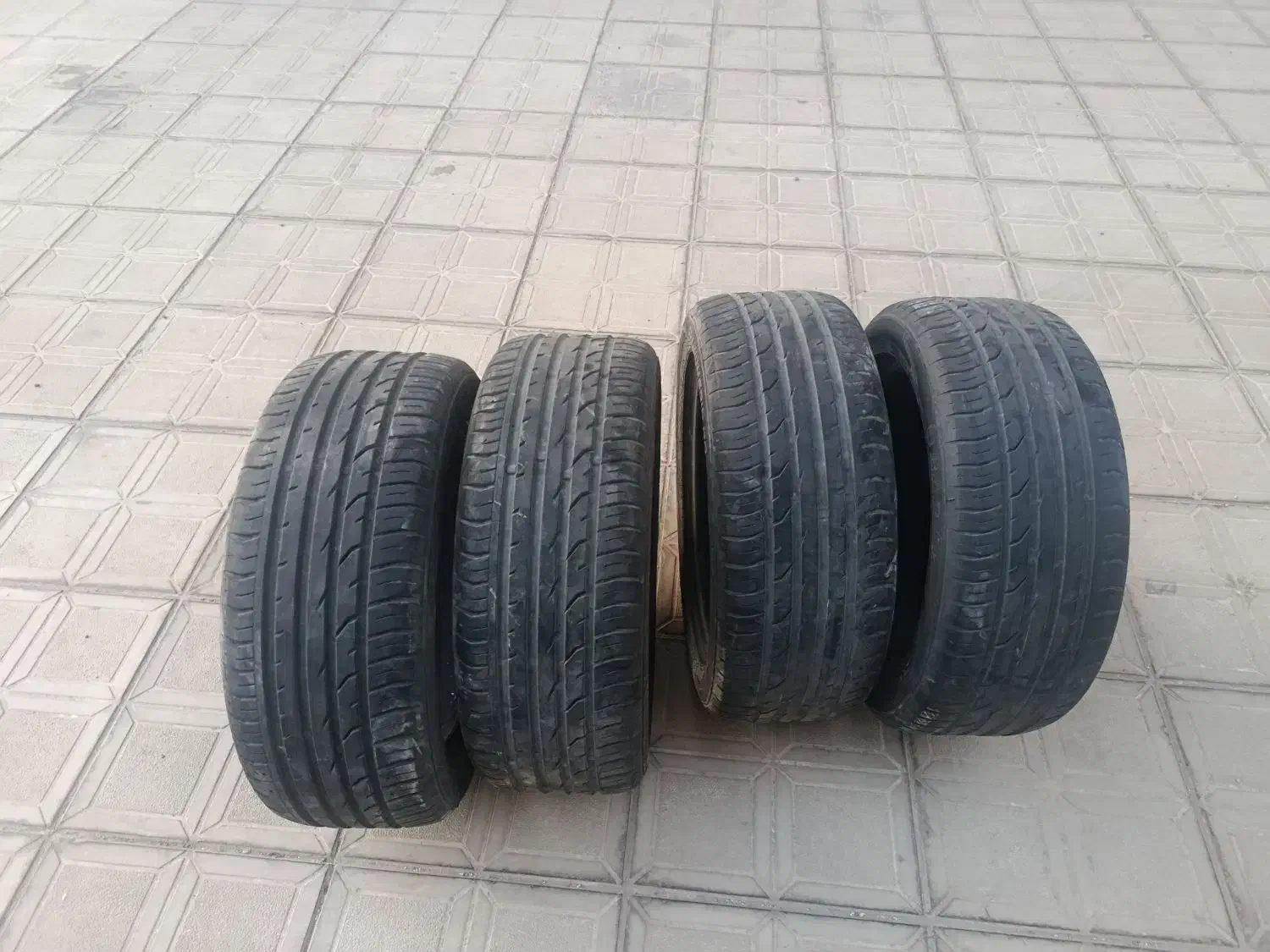 چهار حلقه لاستیک R16*205|قطعات یدکی و لوازم جانبی|قم, میرزائیه|دیوار