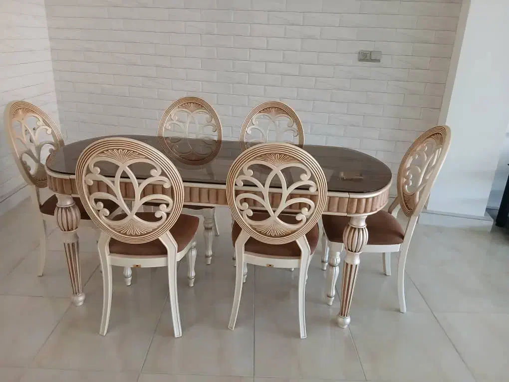 میز ناهارخوری۶نفره نو|میز و صندلی غذاخوری|محمودآباد, |دیوار