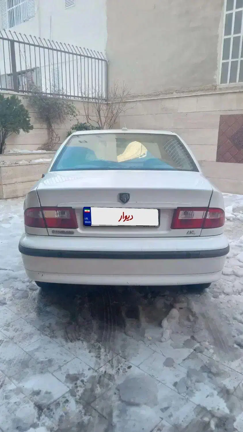 سمند lx مدل ۱۳۸۷ یک لکه رنگ|خودرو سواری و وانت|قزوین, |دیوار