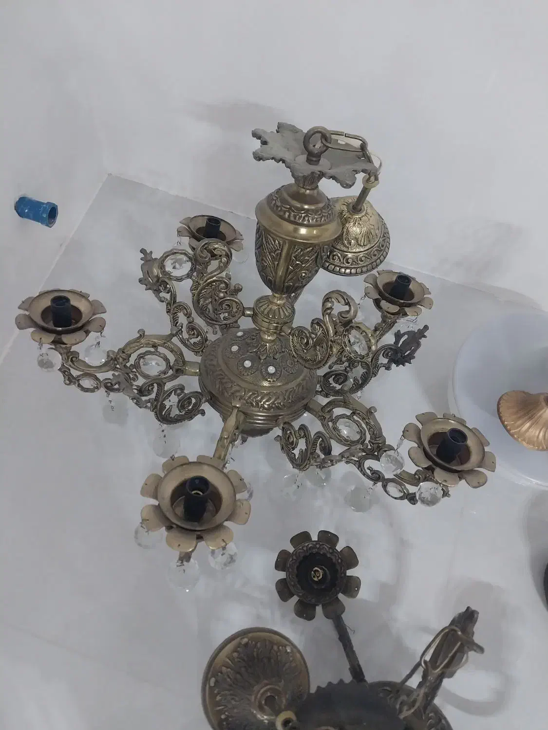 لوستر ۵ شاخه|لوستر و چراغ آویز|سبزوار, شهرک ابوذر|دیوار