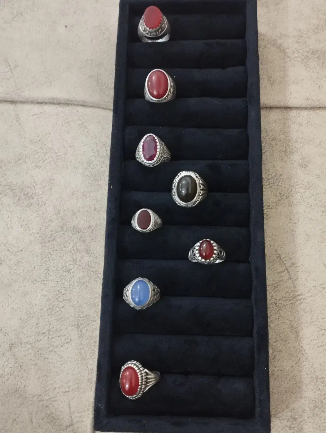 انگشتر نقره|جواهرات|کنگاور, |دیوار