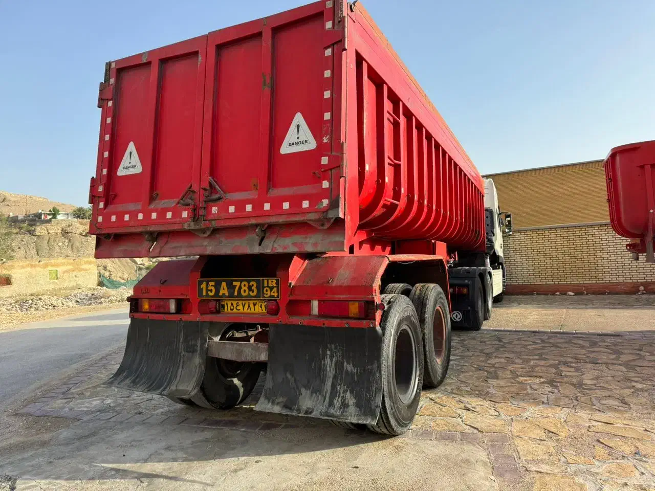 کمپرسی|خودرو سنگین|خمیر, |دیوار